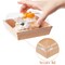 50 Pieces Small Charcuterie Boxes with Clear Lids, To Go Paper Disposable Food Containers, 5 Inches Bakery Dessert Boxes for Sandwich, Cookie, Pastry, Cake Slice (Brown)